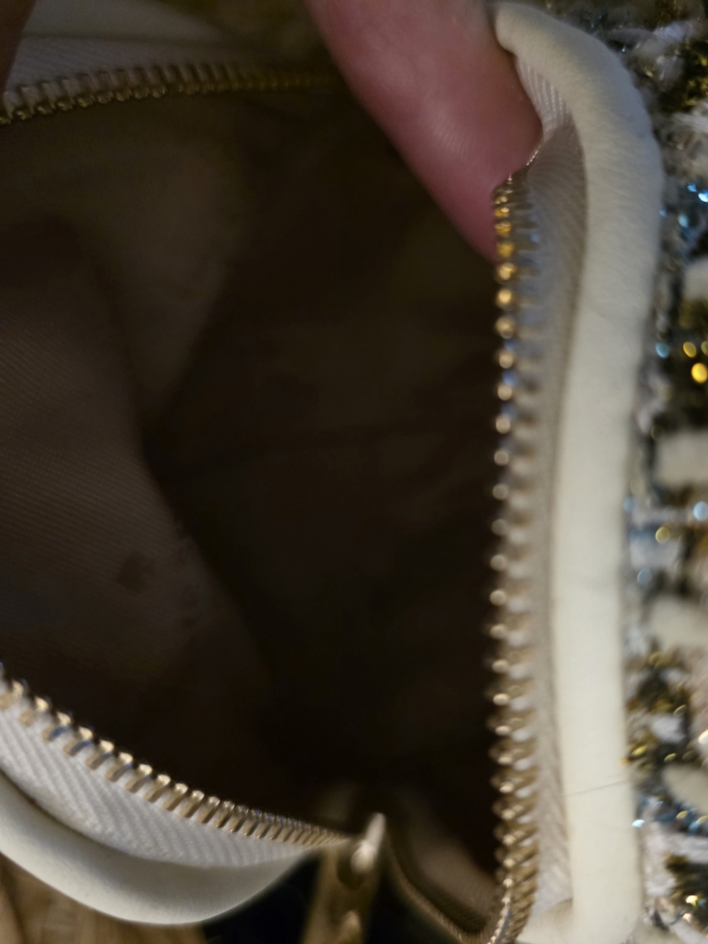 kate spade Teddy Bear Crossbody Bag in Brown with Pink Accents - Picture 9 of 14